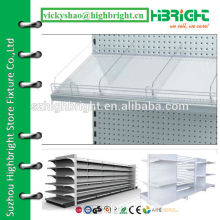 transparent clear acrylic shelf divider for retailing racks